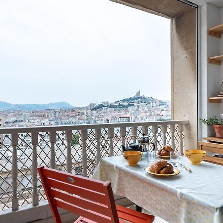 Appartement BLUE BAY - superbe vue sur le Vieux Port à Marseille Extérieur photo